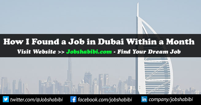 How I Found a Job in Dubai