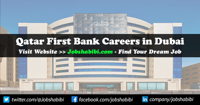 Qatar First Bank Careers