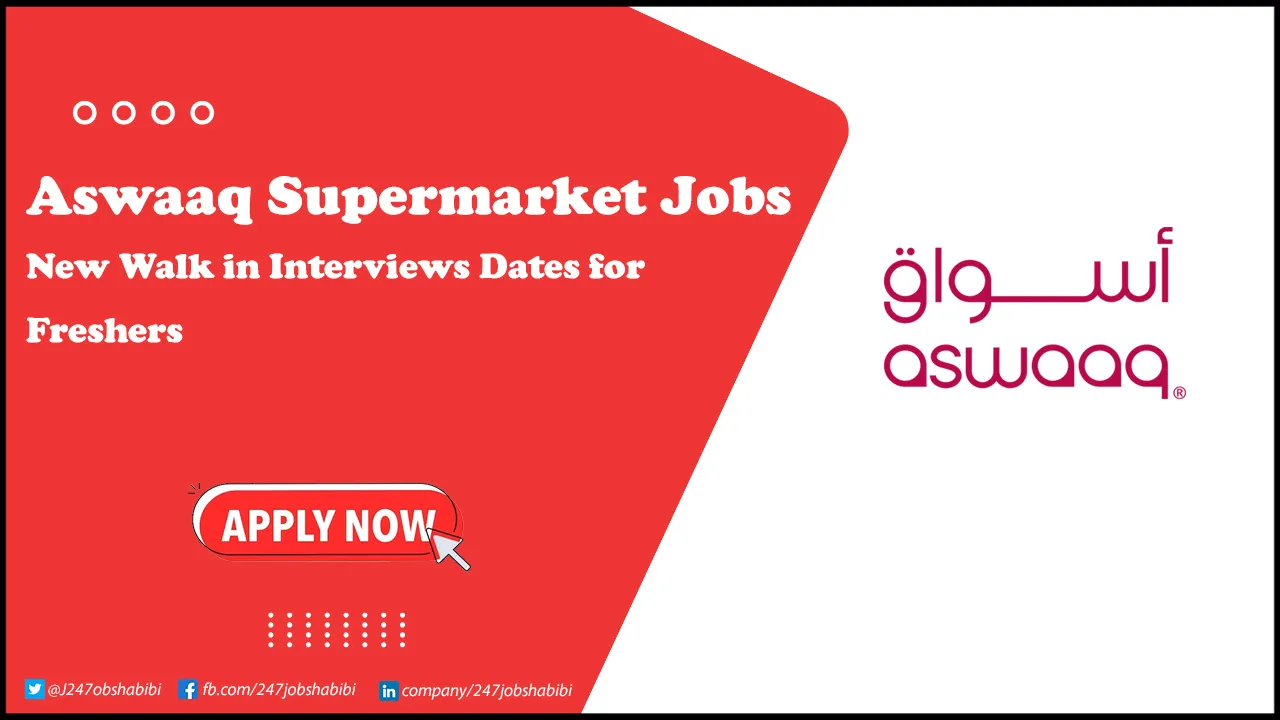 Aswaaq Supermarket Jobs