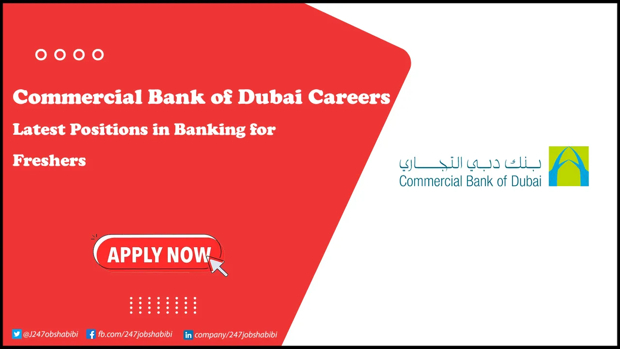 Commercial Bank of Dubai Careers