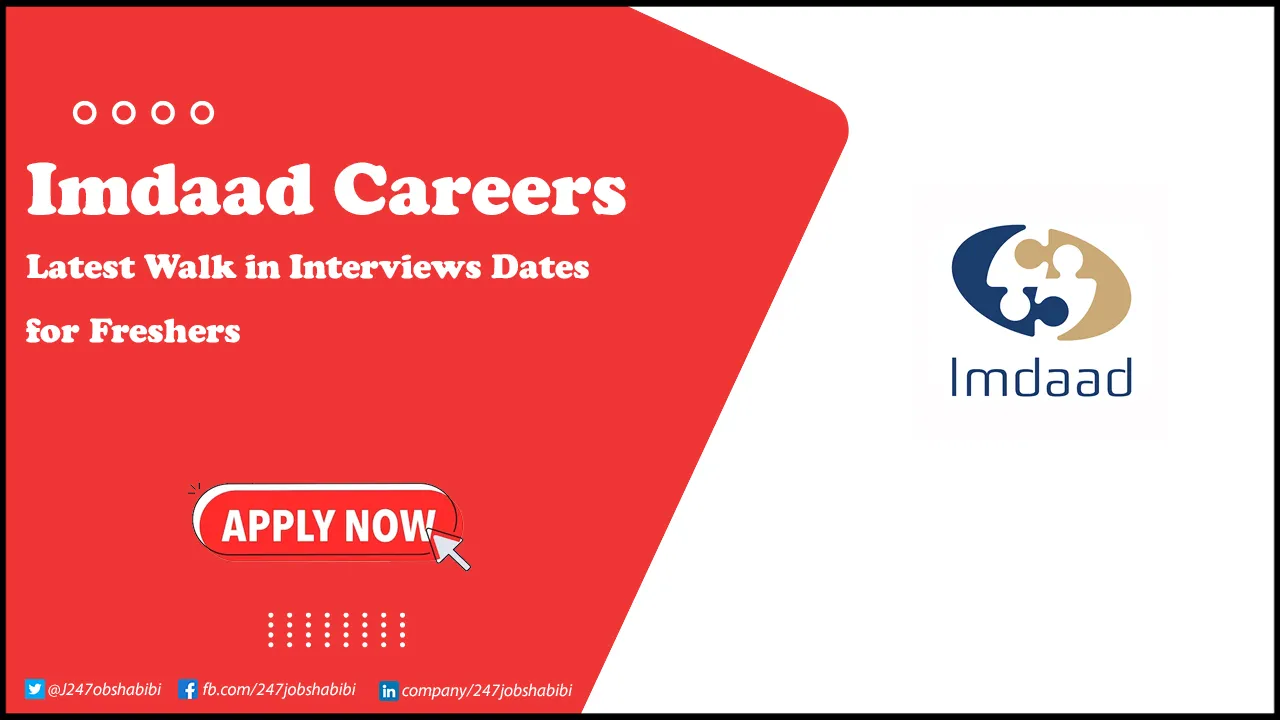 Imdaad Careers