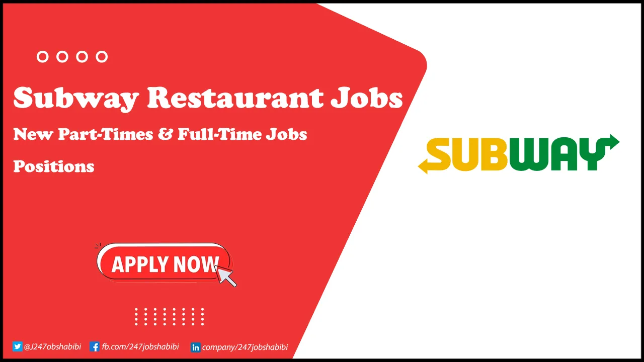 Subway Restaurant Jobs